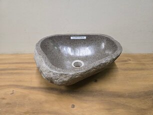 Waskom Natuursteen - 41x34x15cm - FL23503