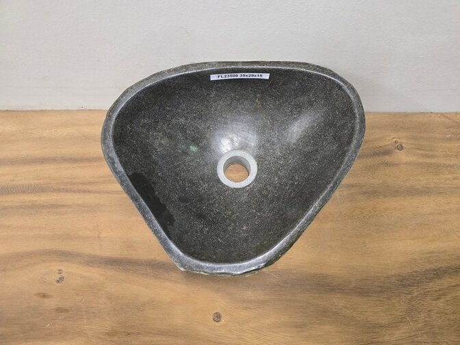 Waskom Natuursteen - 35x29x15cm - FL23506