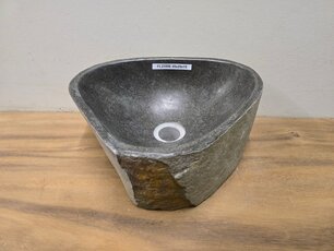 Waskom Natuursteen - 35x29x15cm - FL23506