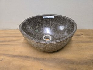Waskom Natuursteen - 36x28x15cm - FL23509