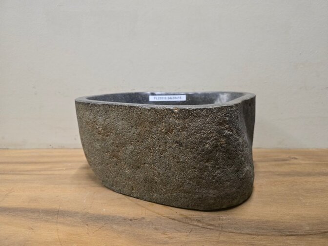 Waskom Natuursteen - 34x30x15cm - FL23510