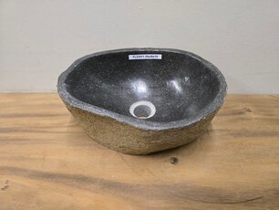 Waskom Natuursteen - 35x26x15cm - FL23511