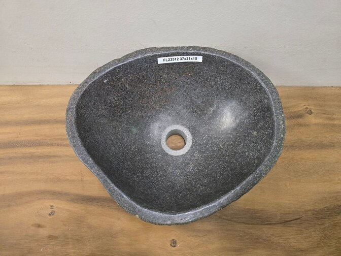 Waskom Natuursteen - 37x31x15cm - FL23512
