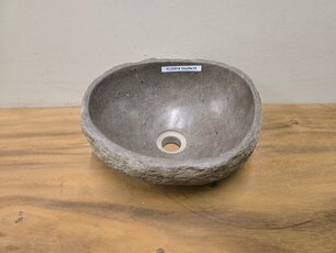 Waskom Natuursteen - 33x29x15cm - FL23514