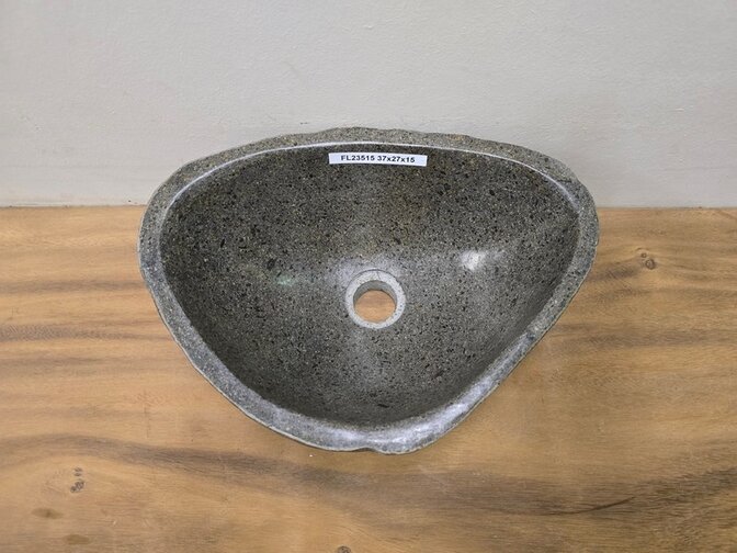 Waskom Natuursteen - 37x27x15cm - FL23515