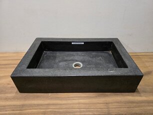 Wasbak natuursteen  60x38x13cm - FL23518