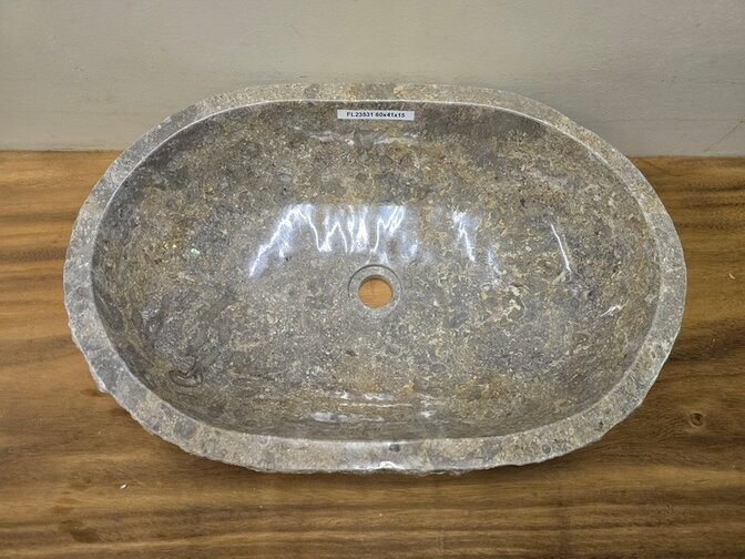 Waskom Marmer - 60x41x15cm - FL23531