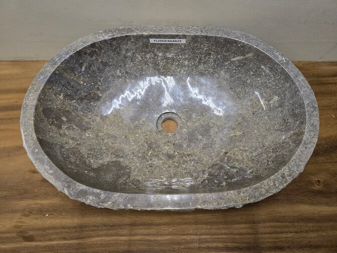 Waskom Marmer - 61x42x15cm - FL23534