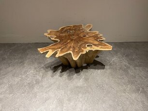 Wortelhout salontafel 90/95x40cm IJ01-2554