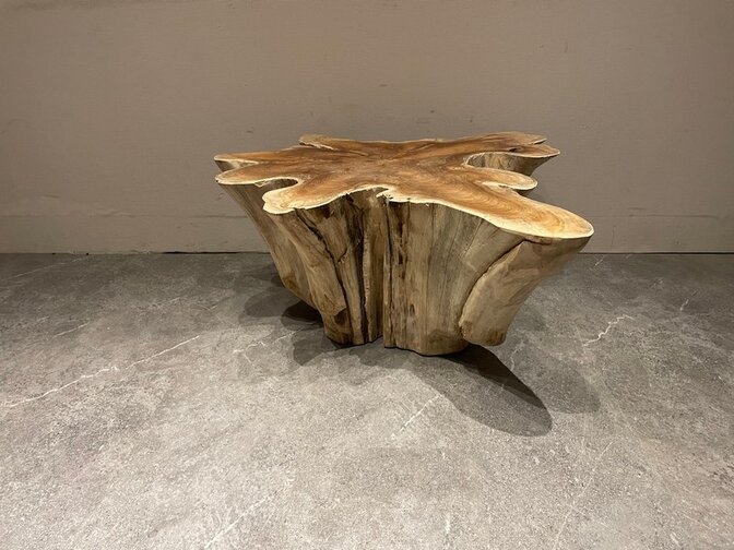 Wortelhout salontafel 90/100x40cm IJ02-2554