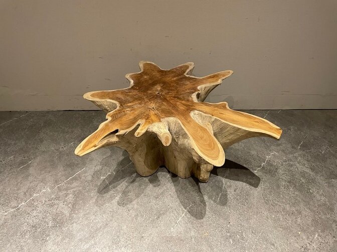 Wortelhout salontafel 90/95x40cm IJ04-2554