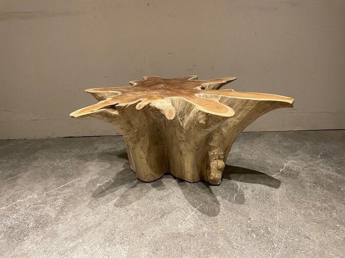 Wortelhout salontafel 90/95x40cm IJ04-2554