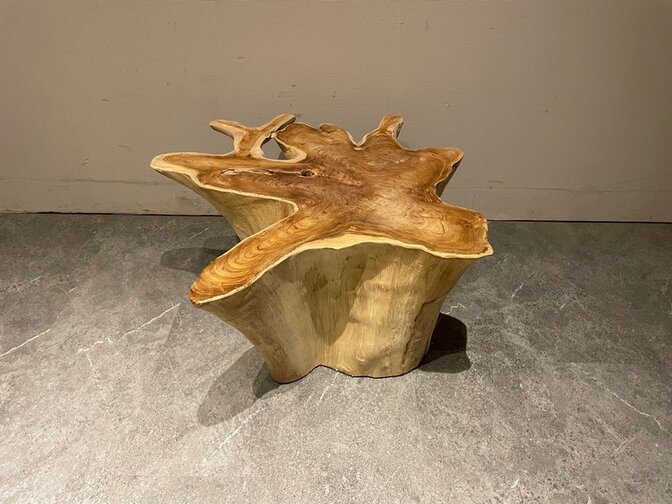 Wortelhout salontafel 80/85x40cm IJ06-2554