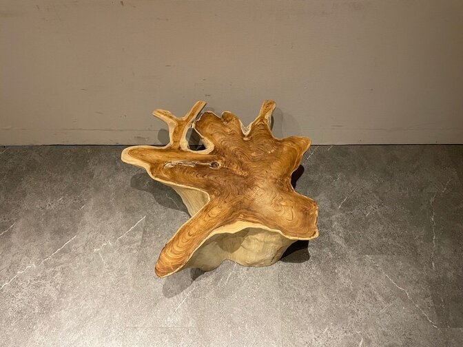 Wortelhout salontafel 80/85x40cm IJ06-2554