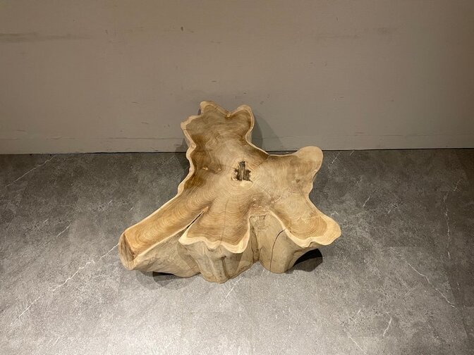 Wortelhout salontafel 80/90x45cm IJ10-2554