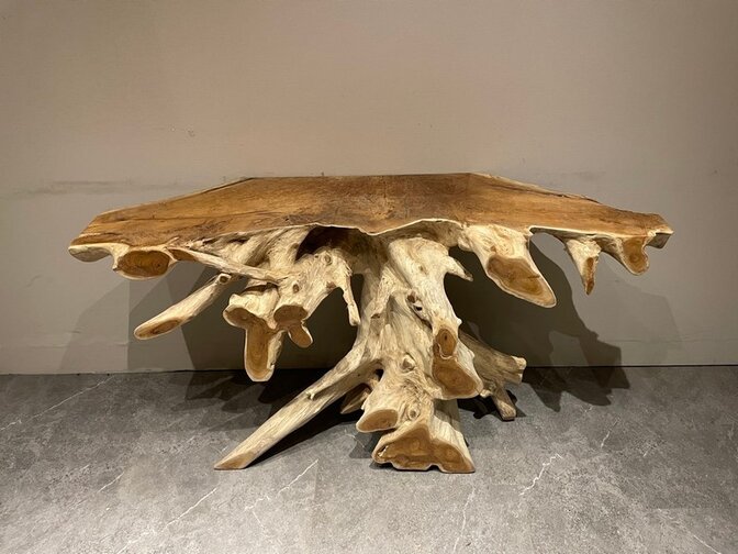 Wortel wandtafel 150x45x80cm - IJ19-2554