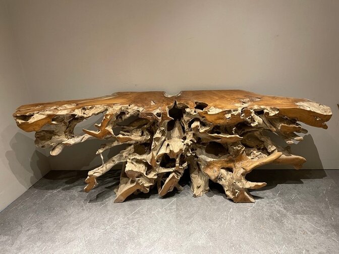 Wortel wandtafel 240x45x90cm - IJ20-2554