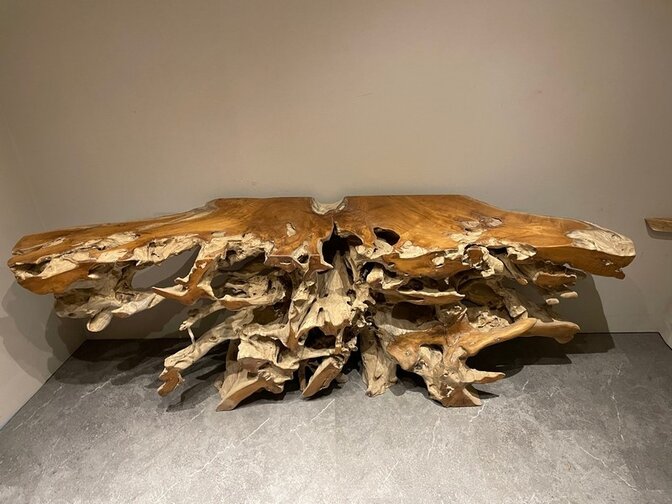 Wortel wandtafel 240x45x90cm - IJ20-2554