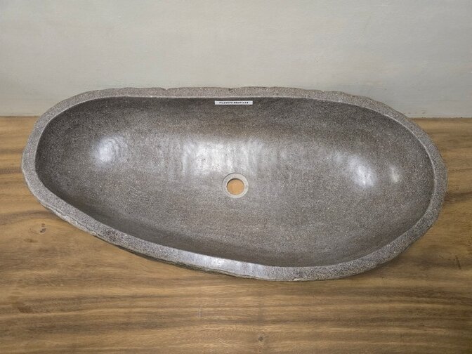 Wasbak natuursteen FL23570 - 88x41x14cm