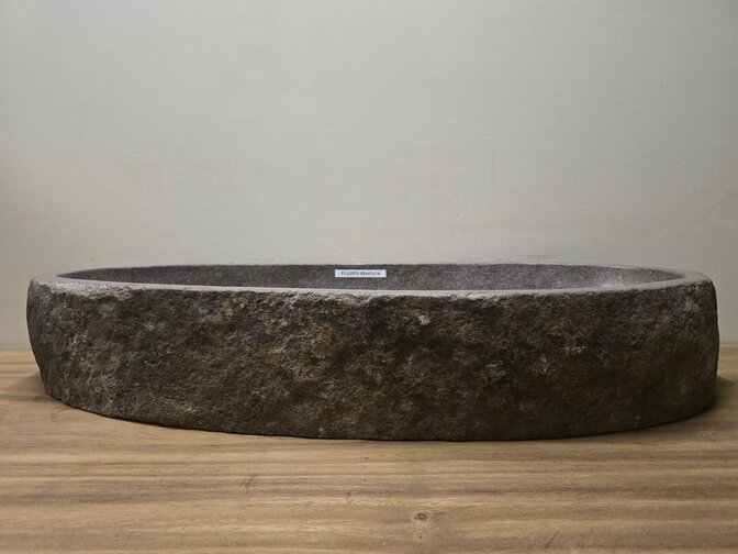 Wasbak natuursteen FL23570 - 88x41x14cm