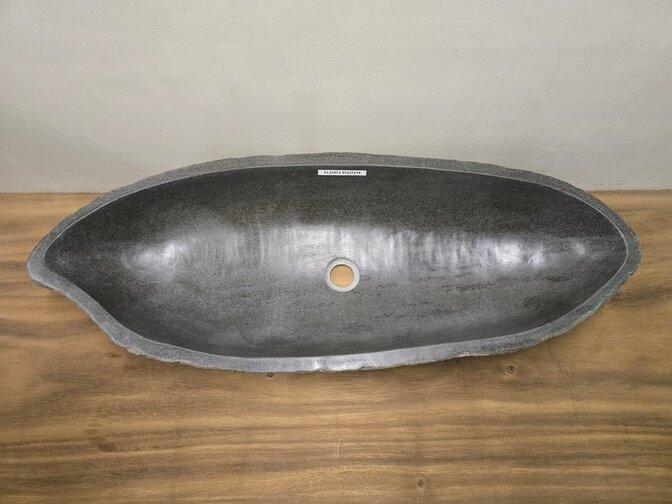 Wasbak natuursteen FL23573 - 97x37x14cm
