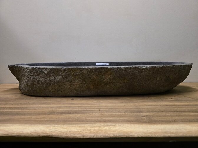 Wasbak natuursteen FL23573 - 97x37x14cm