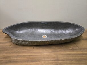 Wasbak natuursteen FL23573 - 97x37x14cm