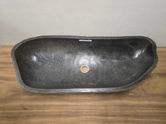 Wasbak natuursteen FL23572 - 93x34x14cm