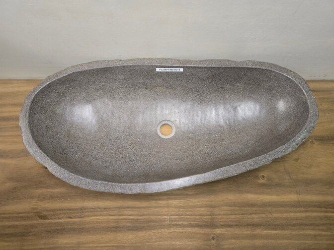 Wasbak natuursteen FL23573 - 97x37x14cm