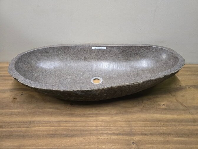 Wasbak natuursteen FL23573 - 97x37x14cm