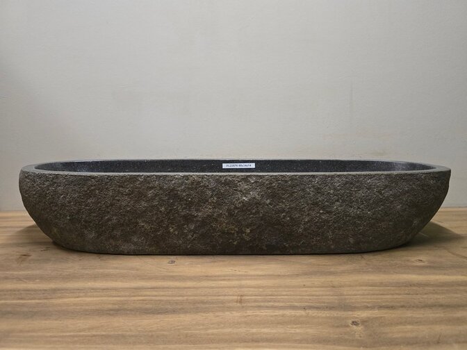 Wasbak natuursteen FL23576 - 88x34x14cm