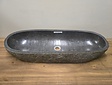 Wasbak natuursteen FL23576 - 88x34x14cm