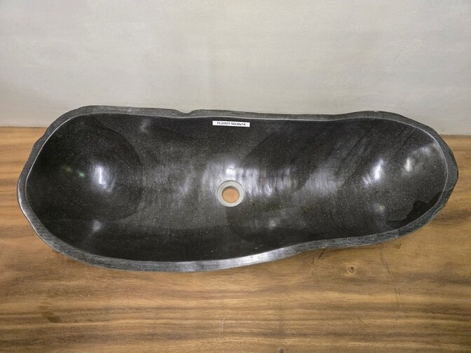 Wasbak natuursteen FL23575 - 86x41x14cm
