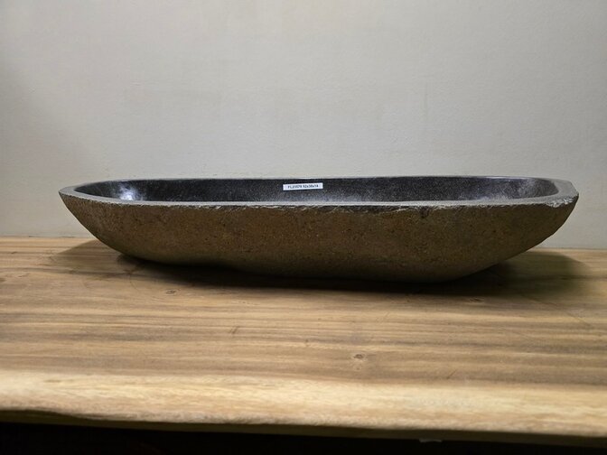 Wasbak natuursteen FL23576 - 88x34x14cm