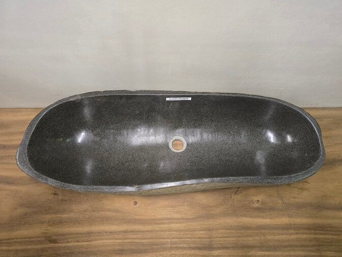 Wasbak natuursteen FL23577 - 92x36x14cm