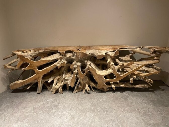 Wortel sidetable 225x50x80cm - IJ27-2554