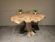 Wortelhouten eettafel 80x100x80cm - SR2584-02