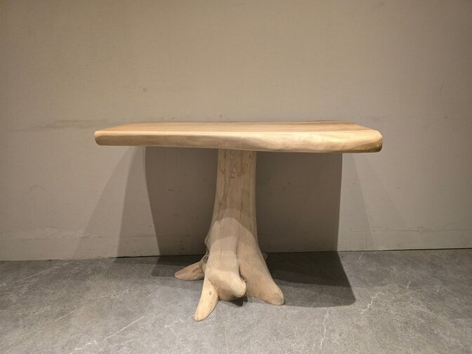 Wortelhouten eettafel 65x105x80cm - SR2584-04