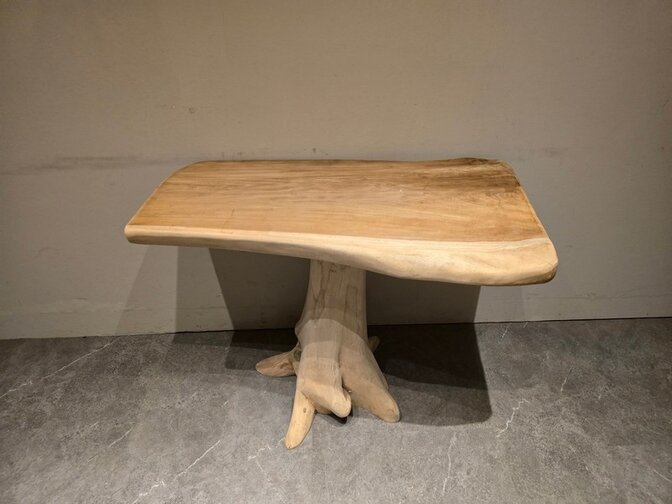 Wortelhouten eettafel 65x105x80cm - SR2584-04