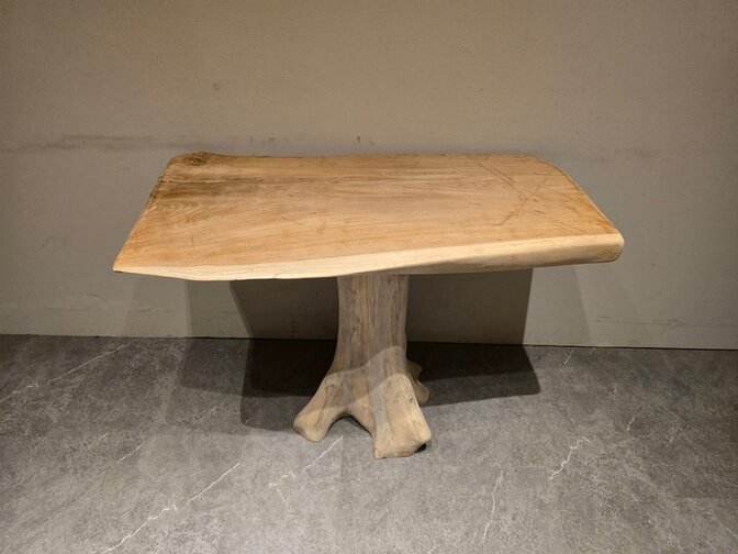 Wortelhouten eettafel 60x110x75cm - SR2584-05