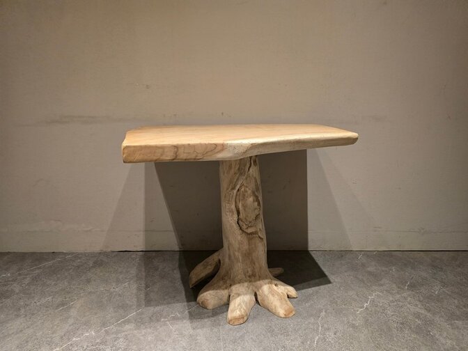 Wortelhouten eettafel 75x85x75cm - SR2584-06