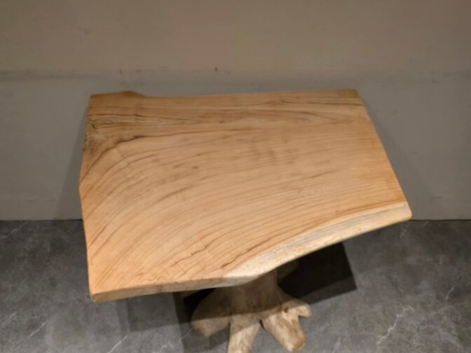 Wortelhouten eettafel 75x85x75cm - SR2584-06