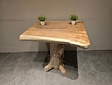 Wortelhouten eettafel 85x85x75cm - SR2584-08