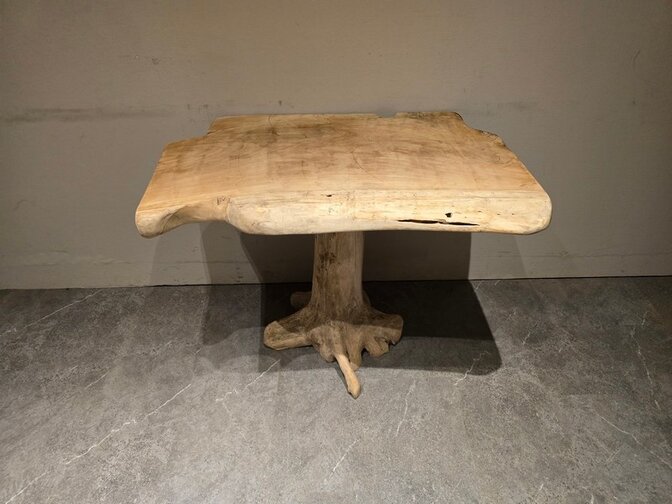 Wortelhouten eettafel 70x100x80cm - SR2584-10