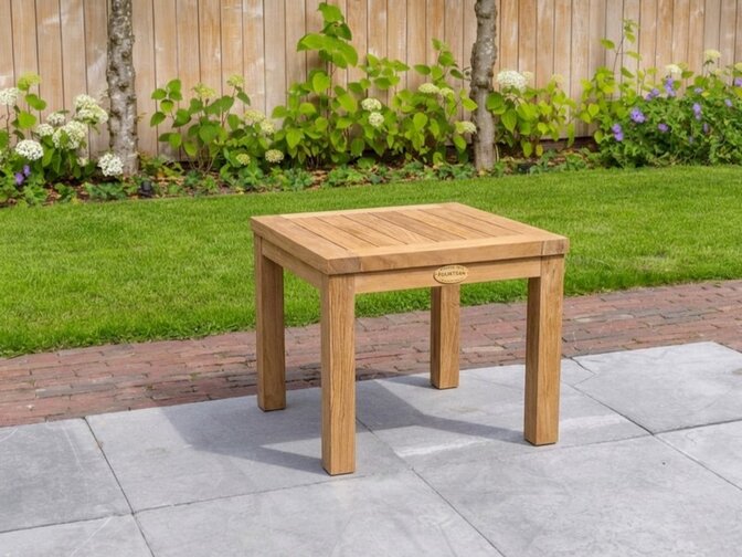 Teak salontafel Venice 60x60x50cm