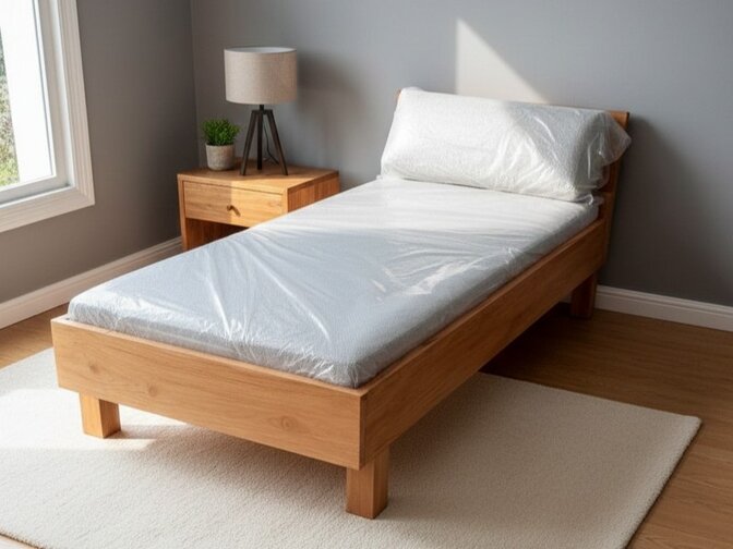 Teak bed  Gavia - 1 pers.