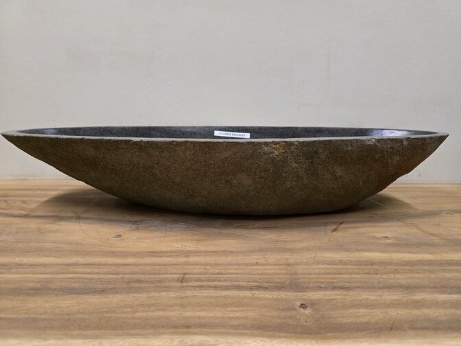 Wasbak natuursteen FL23539 - 86x34x15cm