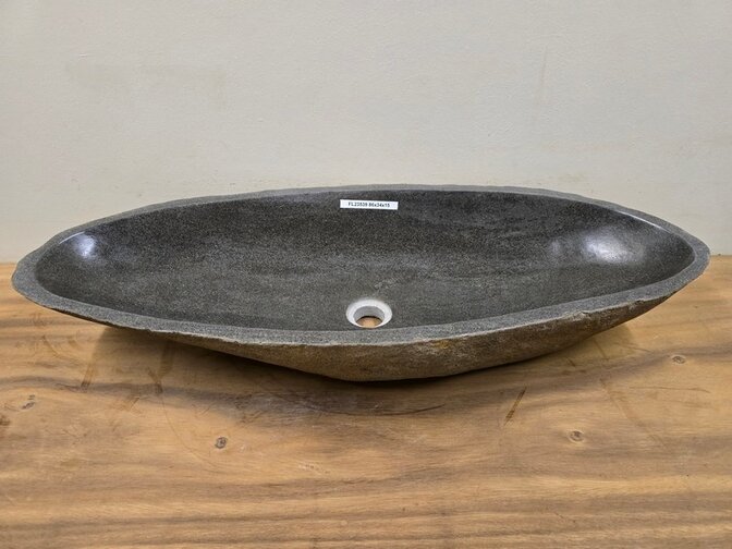 Wasbak natuursteen FL23539 - 86x34x15cm