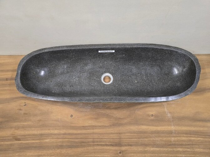 Wasbak natuursteen FL23540 - 86x30x15cm