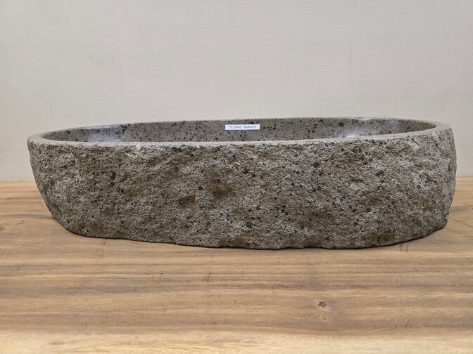 Wasbak natuursteen FL23542 - 78x40x16cm